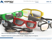 Tablet Screenshot of kooptech-cinema.com